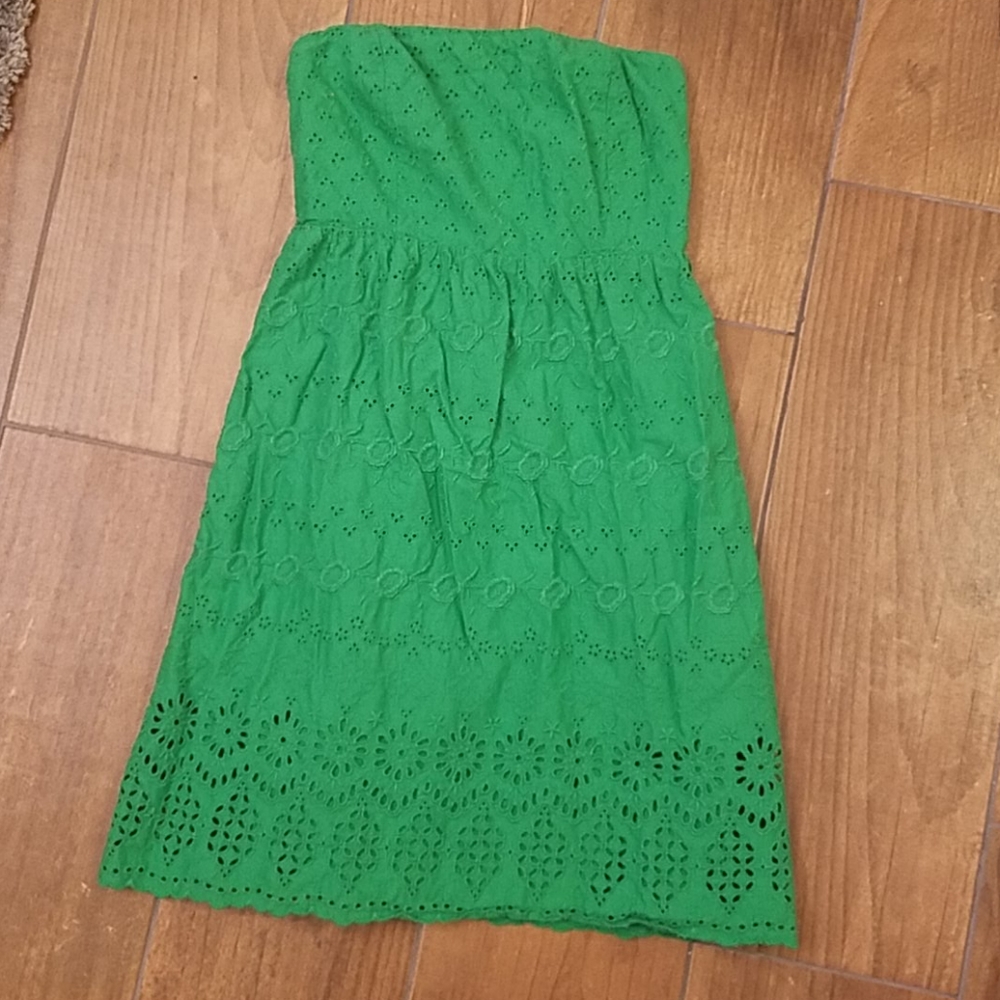 Green dress
